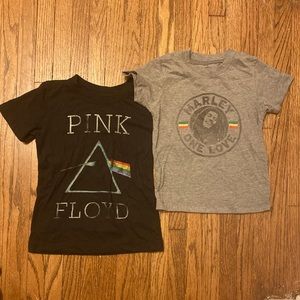 Pair of graphic tees